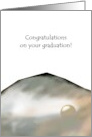 Congratulations on Graduation The World is Your Oyster card