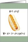 Hot Dog Business Venture Going Well card