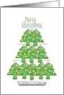 Christmas Cookies Cookie Tree card
