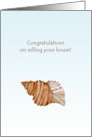 Congratulations On Selling Your House Hermit Crab Shell card