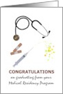 Congratulations Medical Residency Program Graduation card