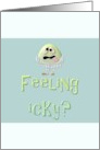 Get Well Green Under The Gills card