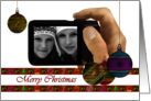 Christmas Photocard Precious Memories Captured On Camera card