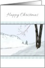 Christmas Snow Scene A Landscape In Snow card