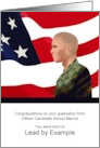 Son Graduation from OCS Marine Lead by Example card