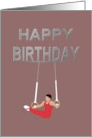 Rings Gymnastics Birthday For Him card