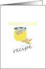 Recipe Card Your Favorite Lemon Curd Recipe card