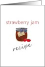 Recipe Card Your Favorite Strawberry Jam Recipe card