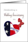 Wedding Anniversary on Patriot Day With Loving Memories card