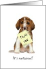 National Thank You Day, Thank you from the heart card
