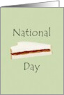 National Sandwich Day Peanut Butter Jelly Sandwich card