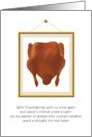 Thanksgiving Humor Ode to the Turkey card
