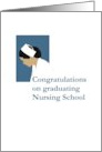 Congratulations Graduating Nursing School card