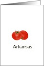 Arkansas Pink Tomato State Fruit and Vegetable Symbol Blank card