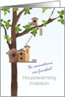 Housewarming Invitation All Renovated Luxury Birdhouse card