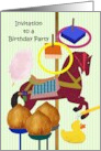 Funfair Birthday Party Invitation All The Fun Of The Fair card