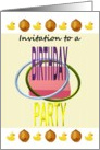 Funfair Birthday Party Invitation, All the fun of the fair card