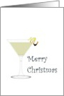 Christmas Cheer Dry Martini With A Twist card