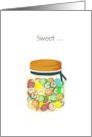 16th Birthday A Jar Of Colorful Rock Candy card