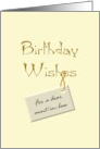 Birthday Greeting for Aunt-In-Law Warm Wishes card