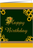 Dragon Head Birthday card