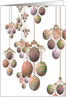 Easter Ornamental Eggs card