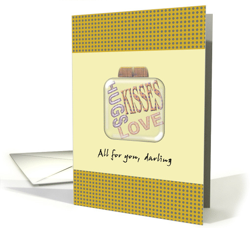 Birthday For Husband Hugs Kisses And Love All For You card (1038553)