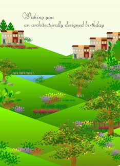 Birthday for Landscape Architect Ecologically Beautiful