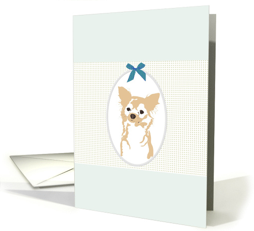 Cute Chihuahua Blank card (1040749)