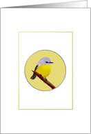 Bird Sketch Blank card