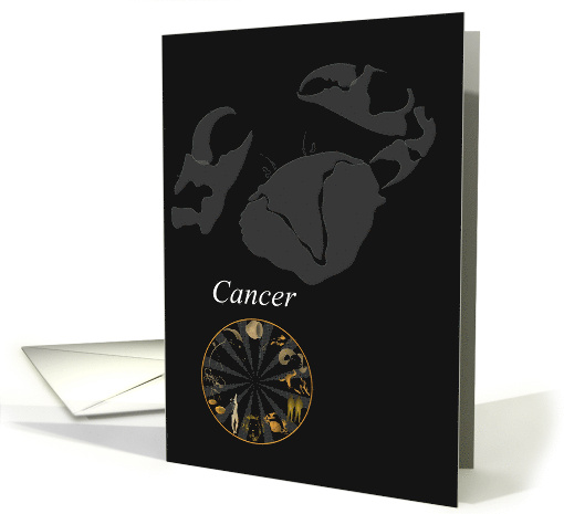 Cancer Zodiac Star Sign Blank card (1064911)