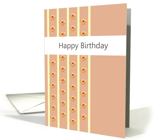 Roses all in a row, Birthday card (1065949)