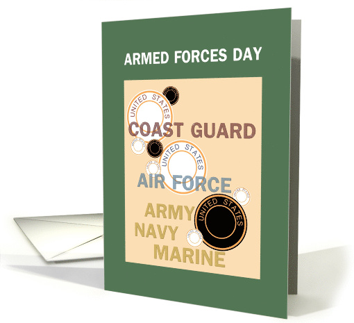 Armed Forces Day United States Armed Forces card (1071483)