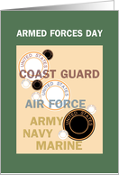 Armed Forces Day United States Armed Forces card