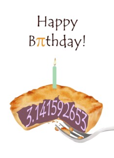 Birthday on Pi Day 3...