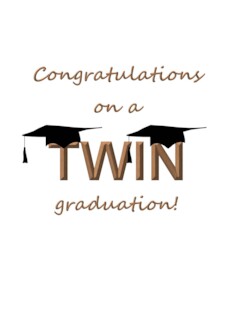 Graduation for Twins...