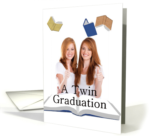 Photocard Graduation For Twins Books Up In The Air card (1088022)