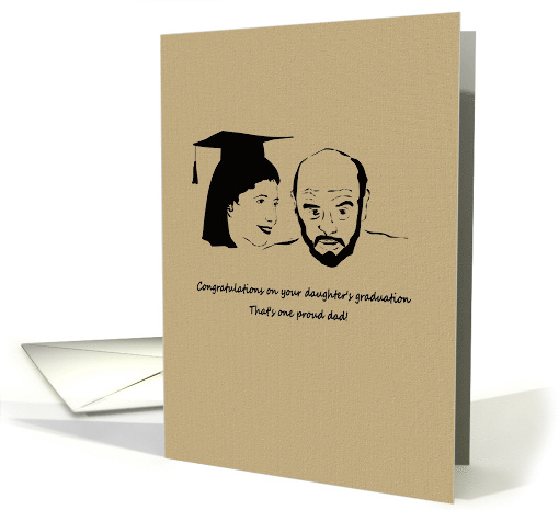 Congratulations for Dad on Daughter's Graduation Father... (1091070)