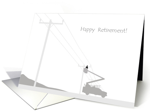 Retirement Electrical Worker Up In Bucket Truck By... (1147670)