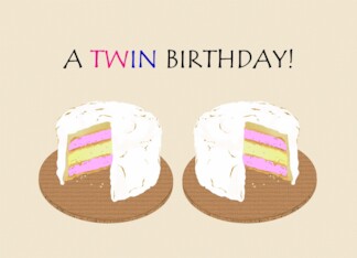 Birthday For Twin...