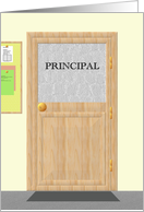 Thank You Principal Principal’s Office card