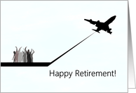 Congratulations On Retirement For Flight Attendant card