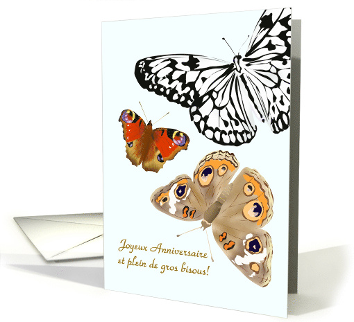 Papillon Birthday Pretty Butterflies card (1267714)