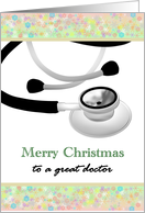 For Doctor Merry...