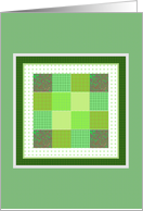 Quilting Needlework Blank card