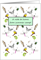 Camp Notes To Home Countryside Wildlife card