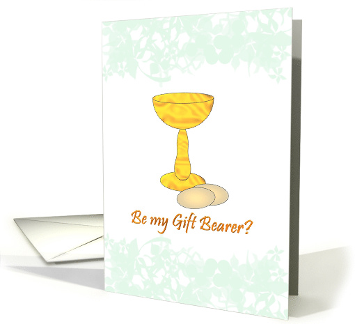 Be My Gift Bearer Illustration of The Eucharist card (1303510)