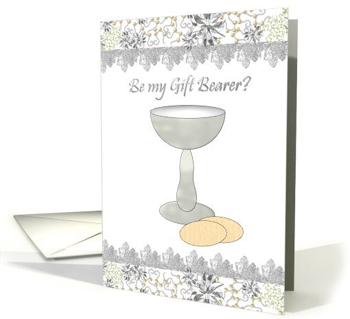 Be My Gift Bearer Illustration of the Eucharist card (1303828)