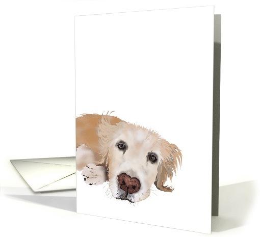 Lovable Retriever card (1312784)