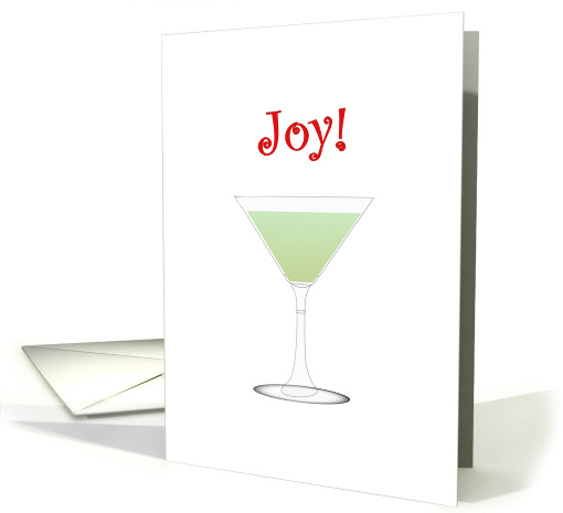 Joy And Delicious Margarita Christmas card (1314754)